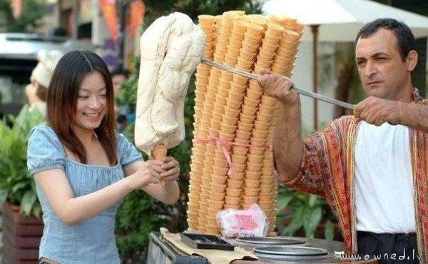 Huge ice cream