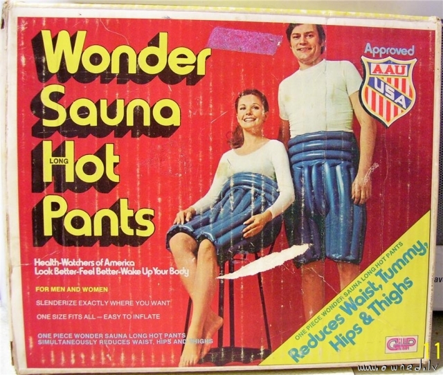 Wonder sauna long hot pants