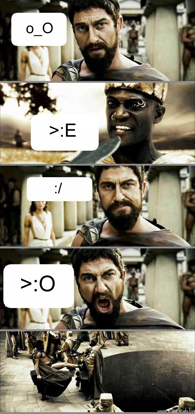 Sparta in emoticons