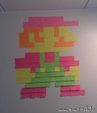 Post it Mario