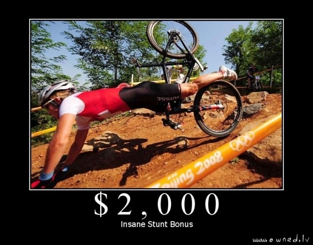 Insane stunt bonus