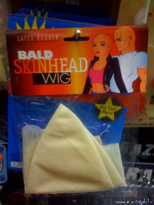 Skinhead wig