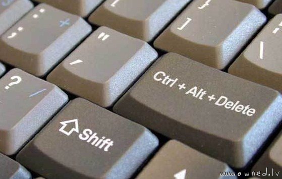 Ctrl Alt Delete button