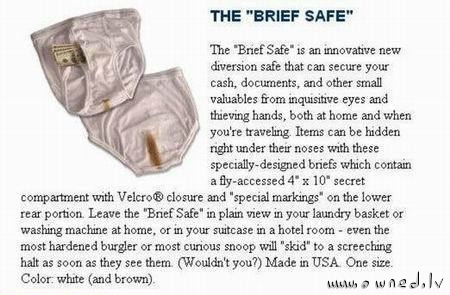 The brief safe