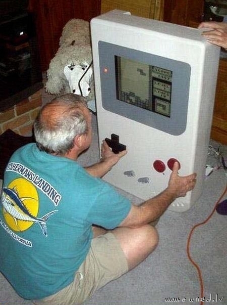 Huge gameboy