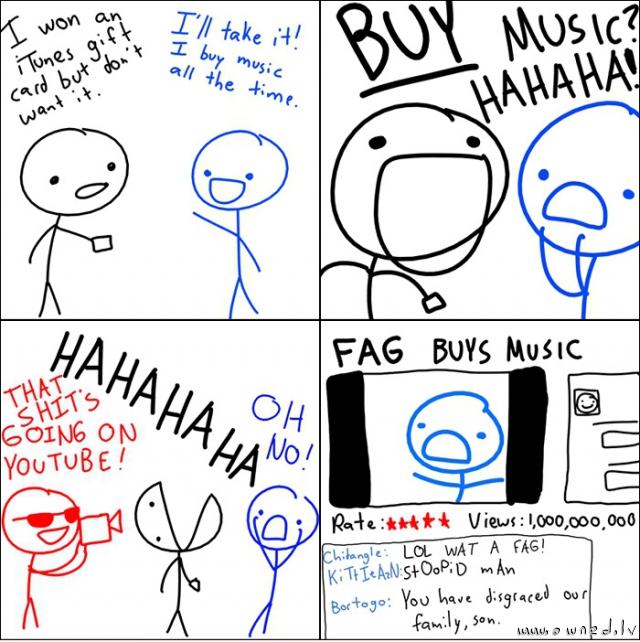 I buy music