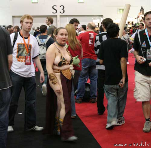 Cosplay fail