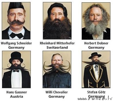 Strange beards