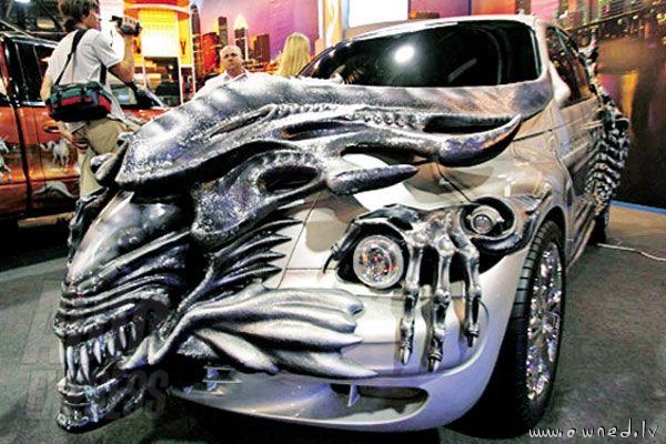 Alien car
