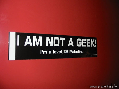 I am not a geek