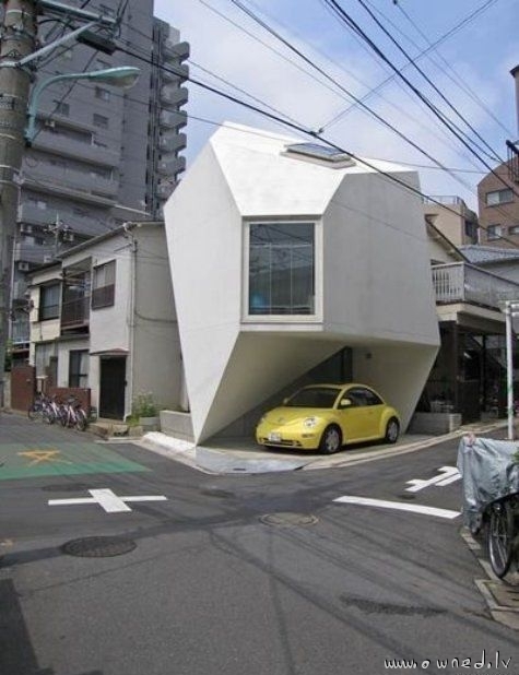 Strange building