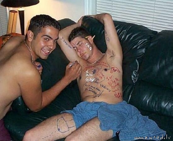 Dont fall asleep at the party