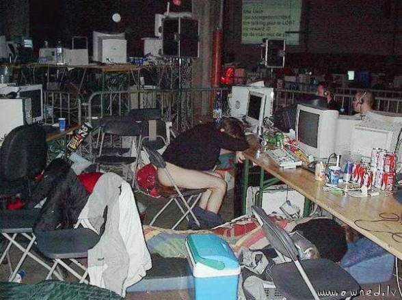 Awesome lan party