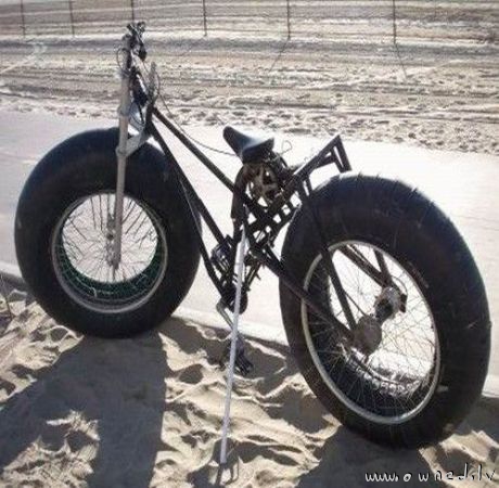 Sand bicycle