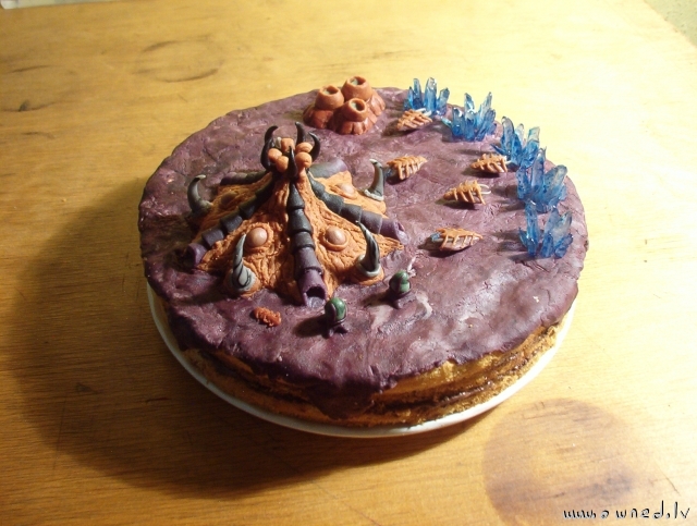 Starcraft cake