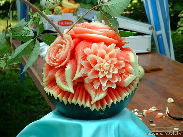 Watermelon art