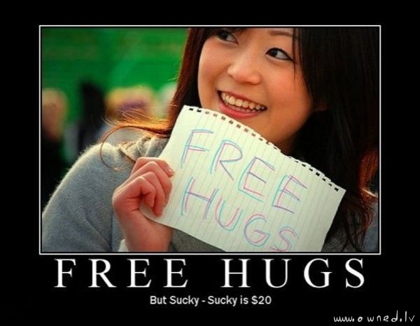 Free hugs