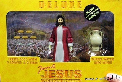 Jesus action figure