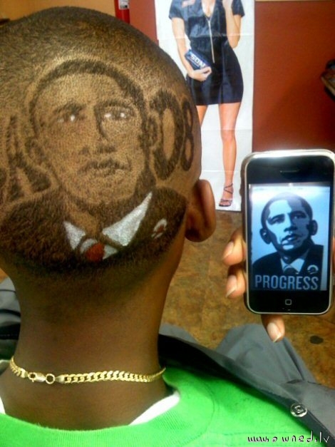 Barack Obama haircut
