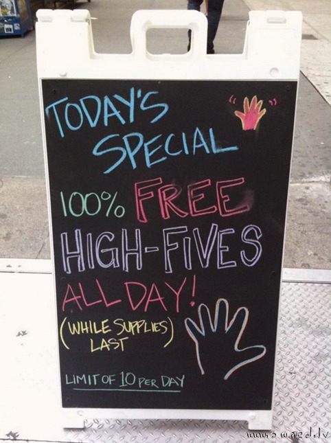 Todays special