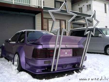 Overpimped car