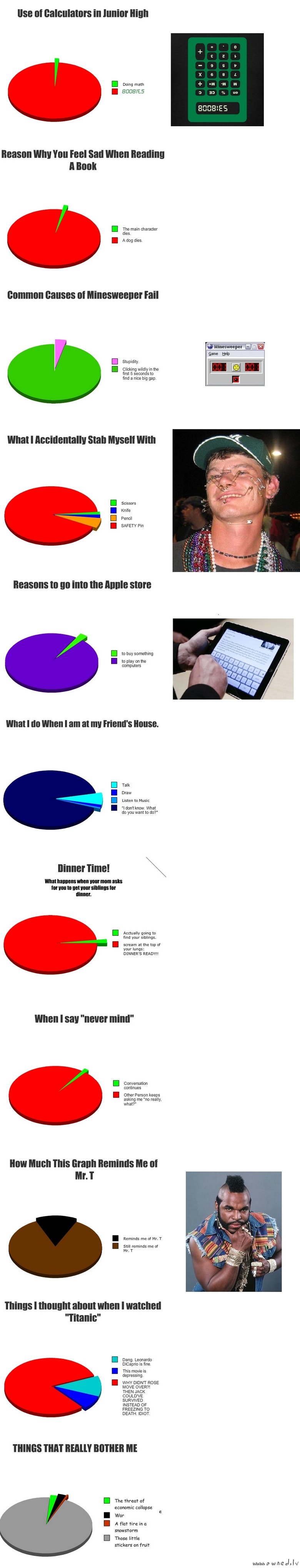 Pie charts