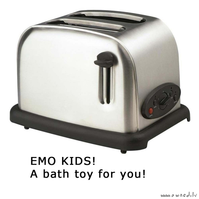 Emo bath toy