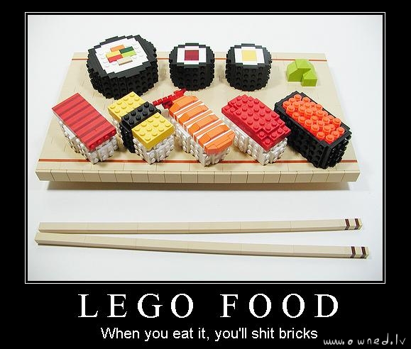 Lego food