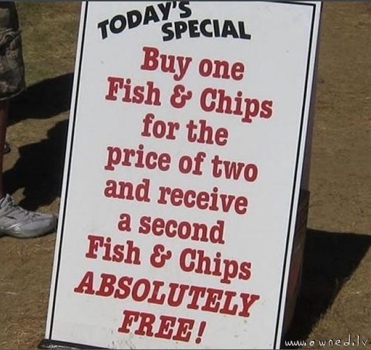 Todays special