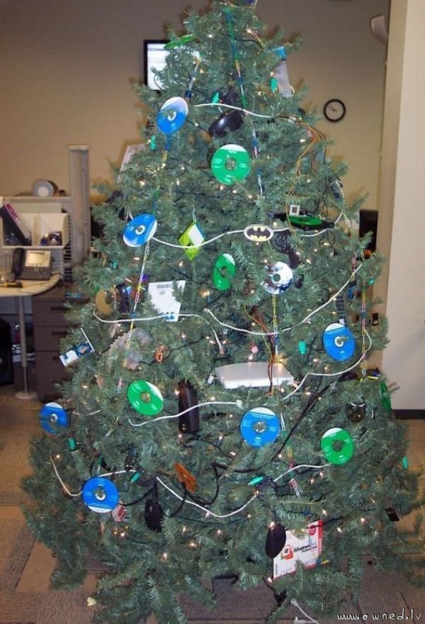 Nerdy xmas tree