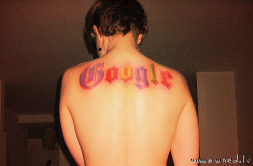 Google tattoo