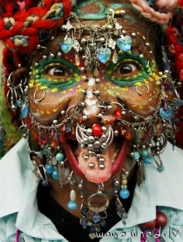 Piercing freak