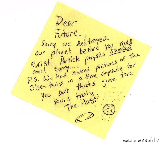Dear Future