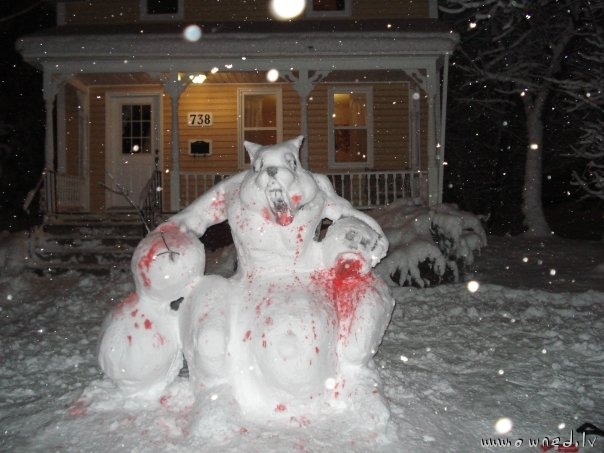 Awesome snowman