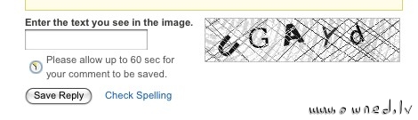 Captcha fail