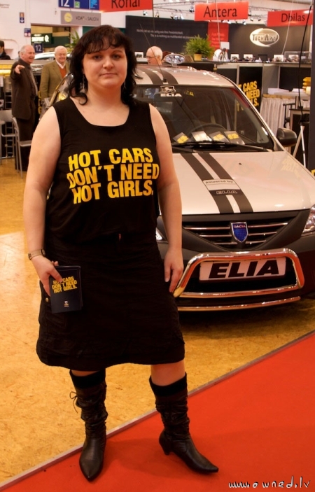 Hot cars dont need hot girls