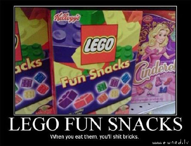 Lego fun snacks