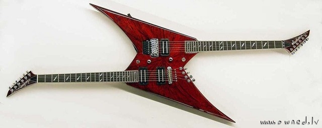 Strange dual guitar