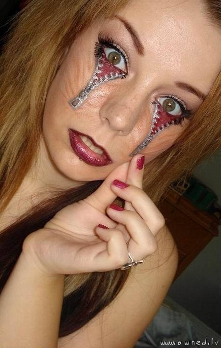 Scary makeup