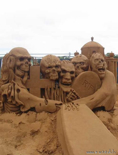 Sand sculptures