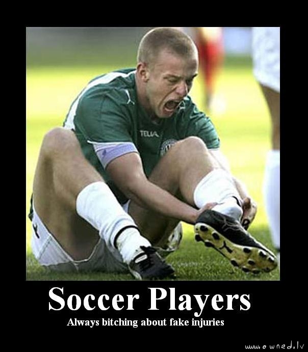 Soccer players