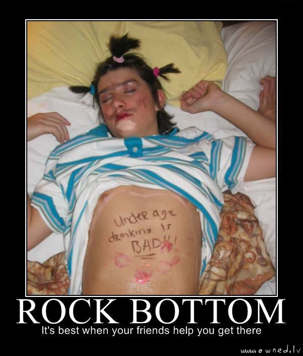 Rock bottom