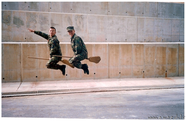 Flying soldiers