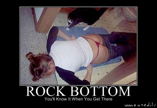 Rock bottom