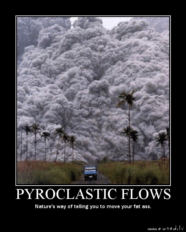 Pyroclastic flows