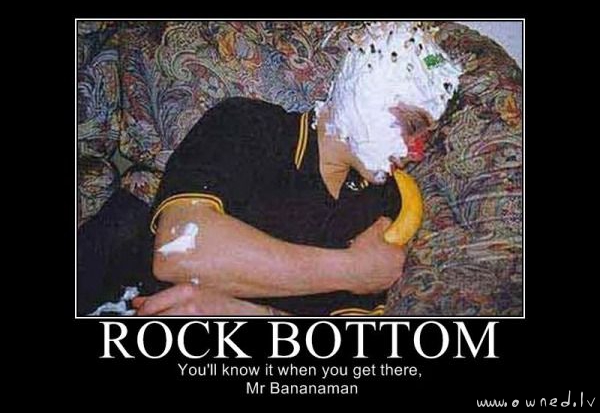 Rock bottom