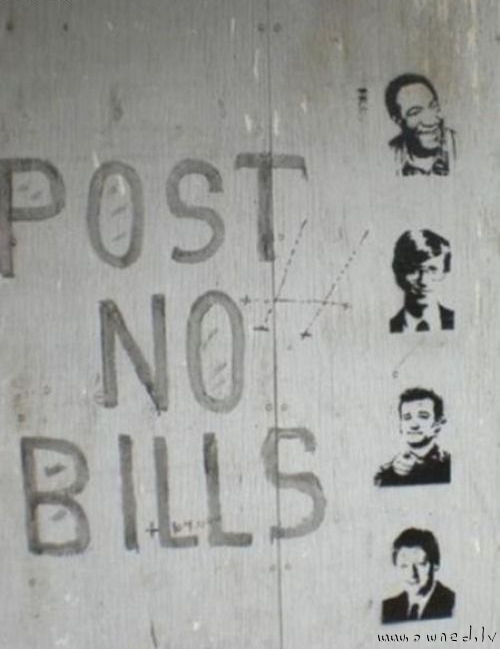 Post no Bills