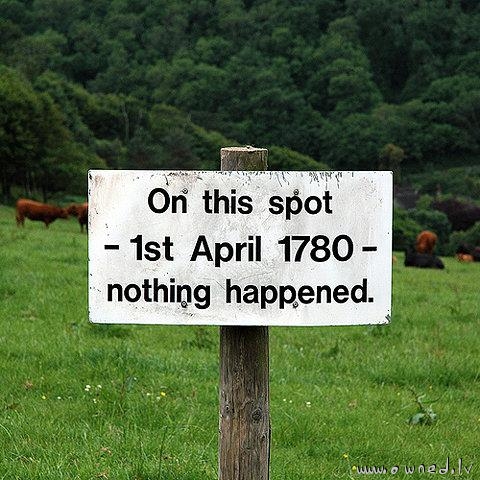 Nothing happened