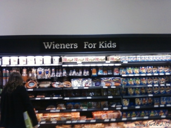 Wieners for kids