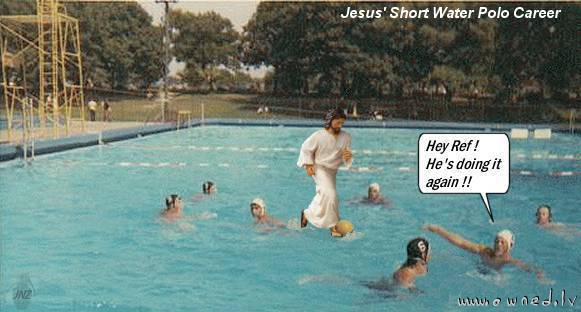 Jesus short water polo career